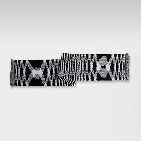 New Missoni Home Sigmund Throw Black White Designer Luxury Blanket MSRP $850 - Picture 3 of 7